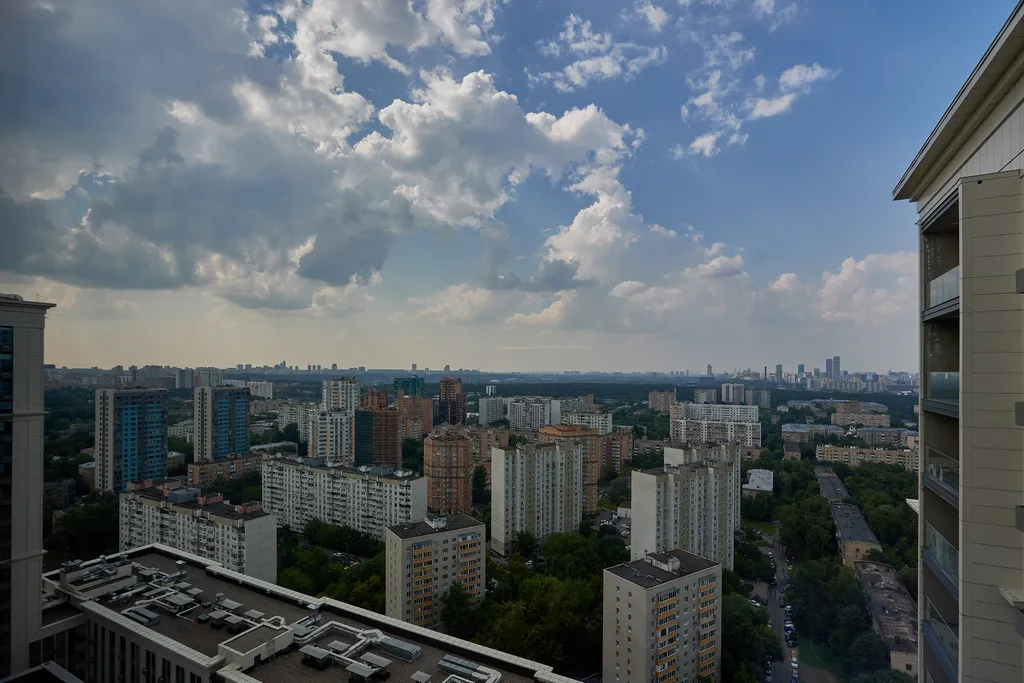 Квартира Квартира Современный двухуровневый лофт с потрясающим видом на Парк и Москву — Москва