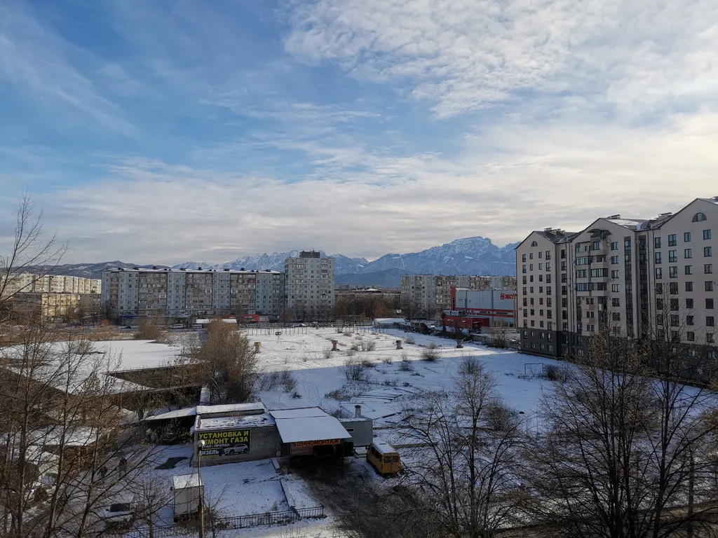 Квартира с видом на горы