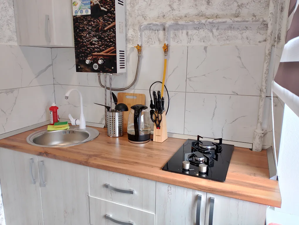 Новая квартира в центре города для 4 гостей