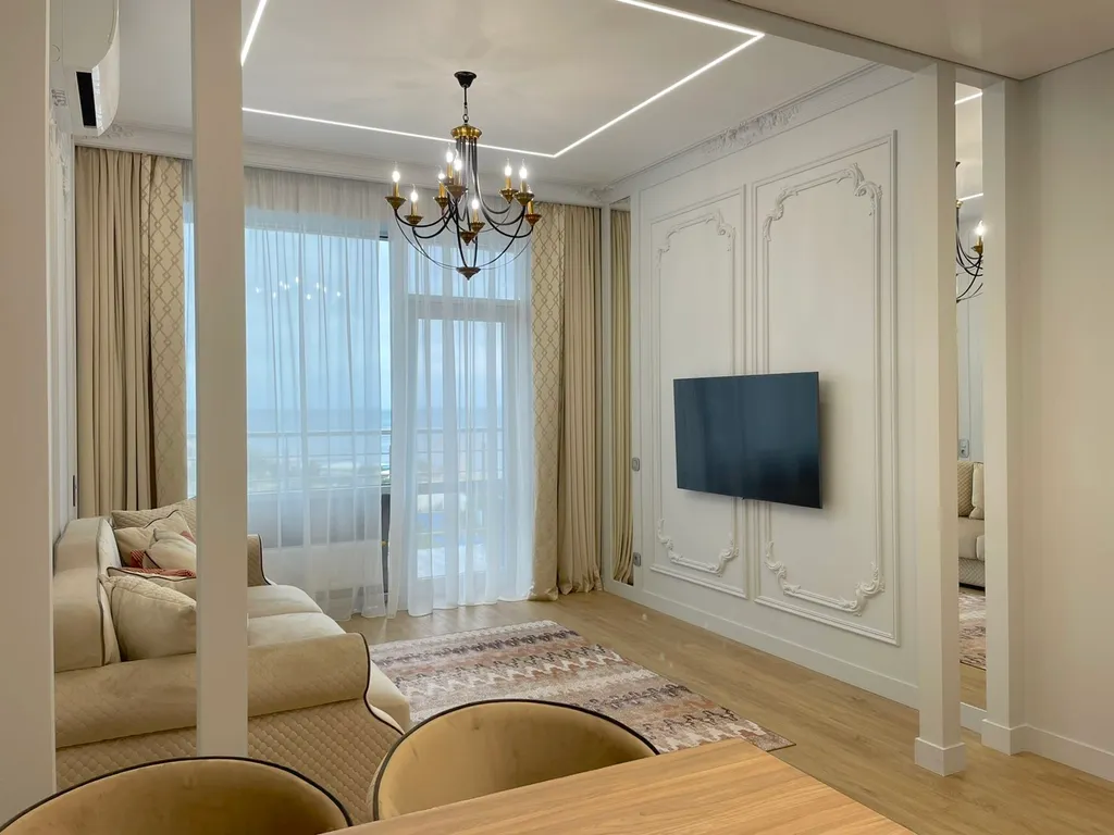 Двухкомнатные с видом на море и бассейн