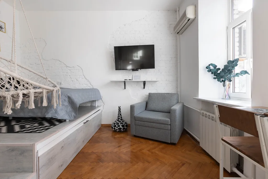 Квартира Квартира Студия White and black — Москва
