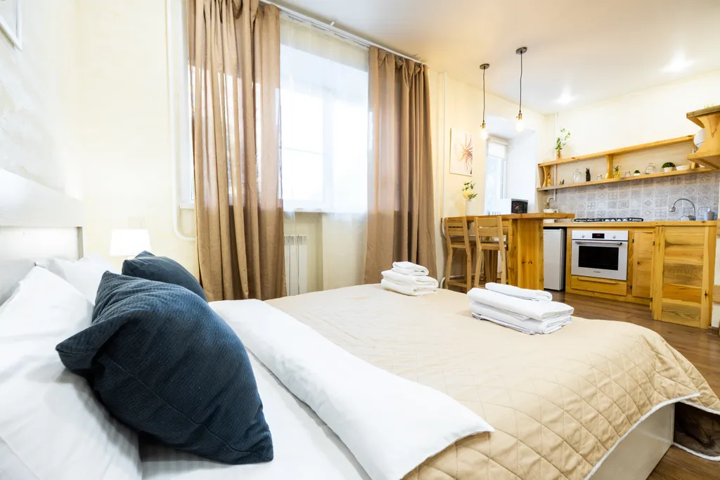 Квартира Апартаменты Чистый взгляд с хорошим ремонтом возле Краевой Больницы — Красноярск