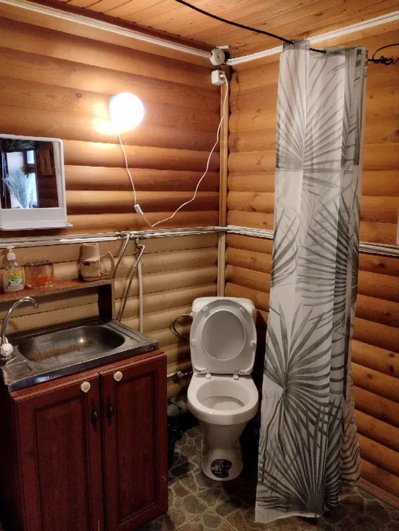 Домик с баней и бильярдом