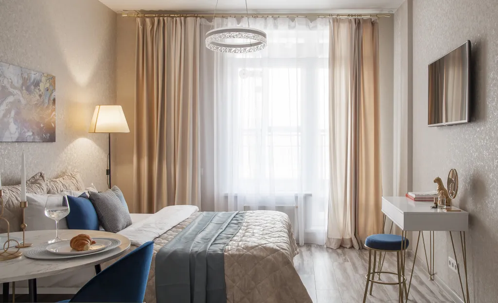 Квартира Квартира Royal Blue Studio — Красноярск