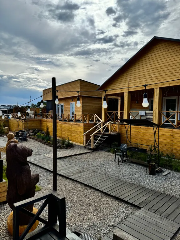 Благоустроенный дом