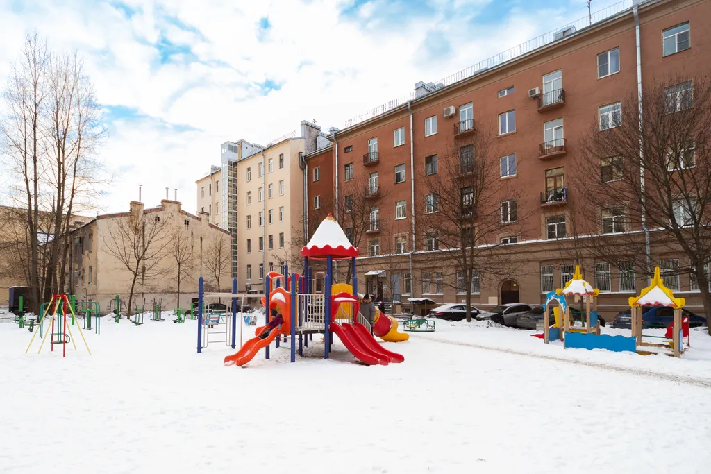 Квартира Квартира Просторная студия возле набережной Обводного канала — Санкт-Петербург