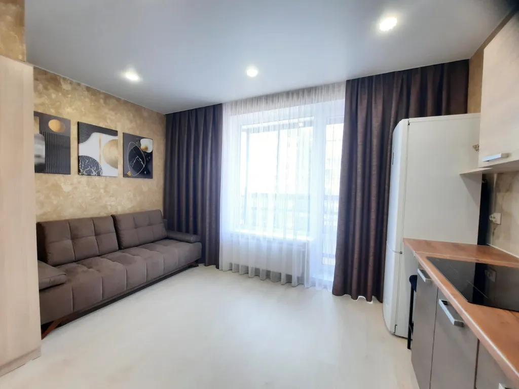 Квартира с панорамными окнами в новом ЖК