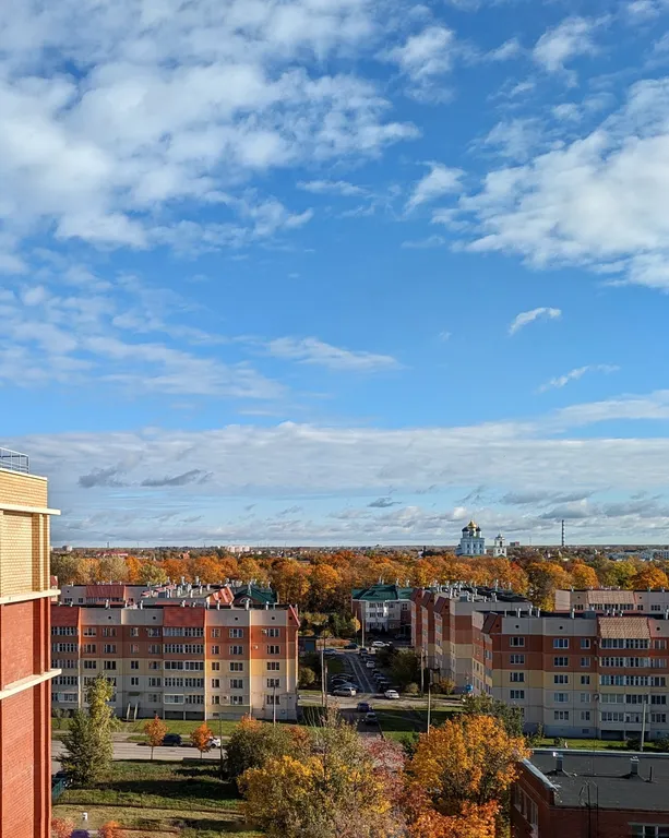 Уютная евродвушка с видом на Кремль