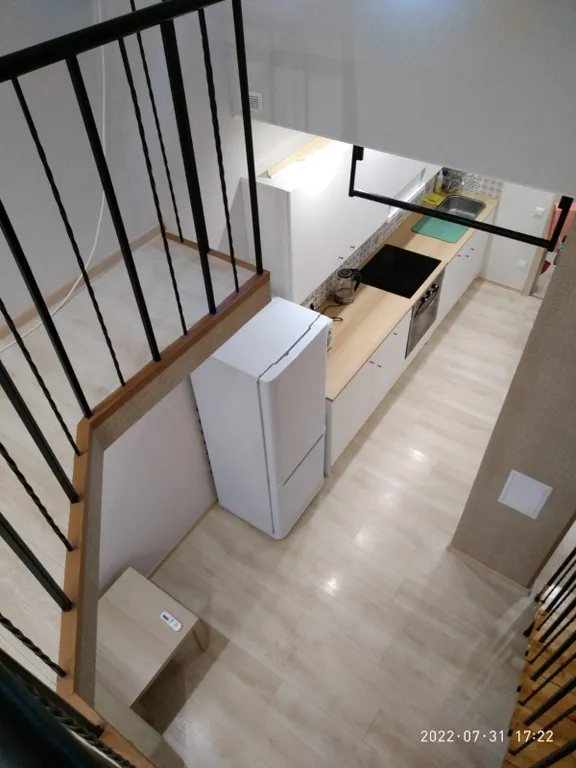 Двухуровневая квартира с сауной