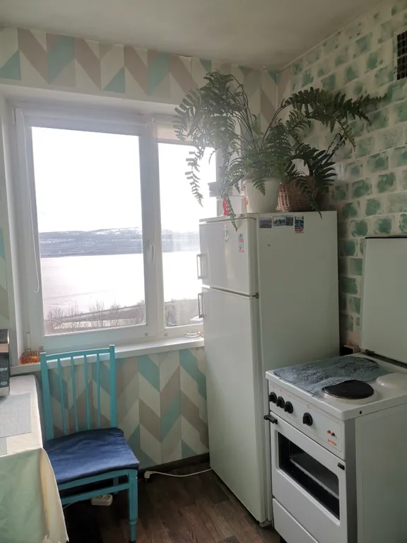 Квартира с видом на залив Баренцева моря и горы