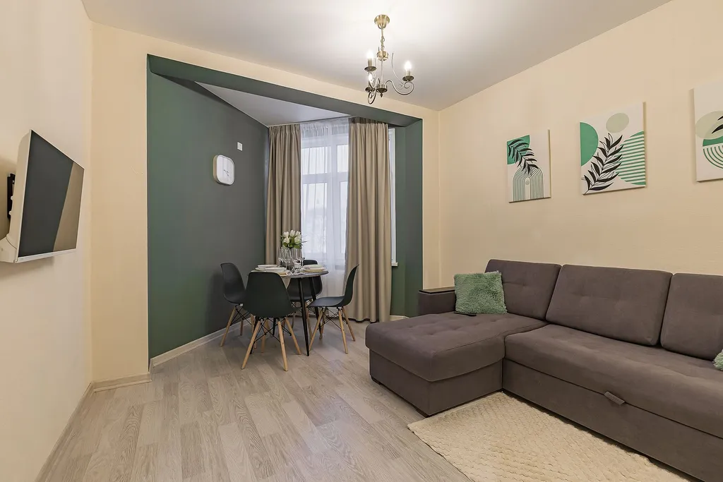 Квартира с дизайнерским ремонтом