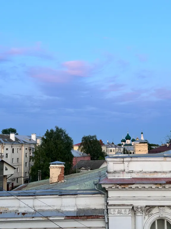 Квартира Квартира с видом на Церковь Ильи Пророка — Ярославль