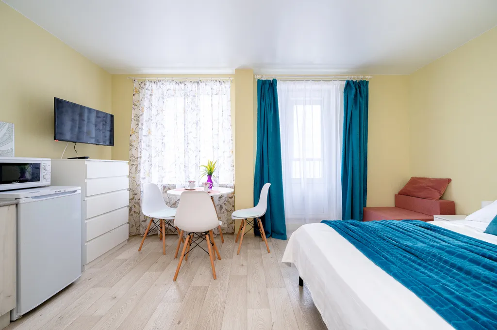 Квартира Уютная студия в Мурино — аренда посуточно в Мурино