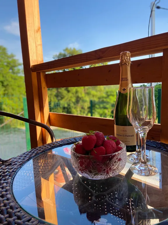 Номер в эко-домике улучшенный