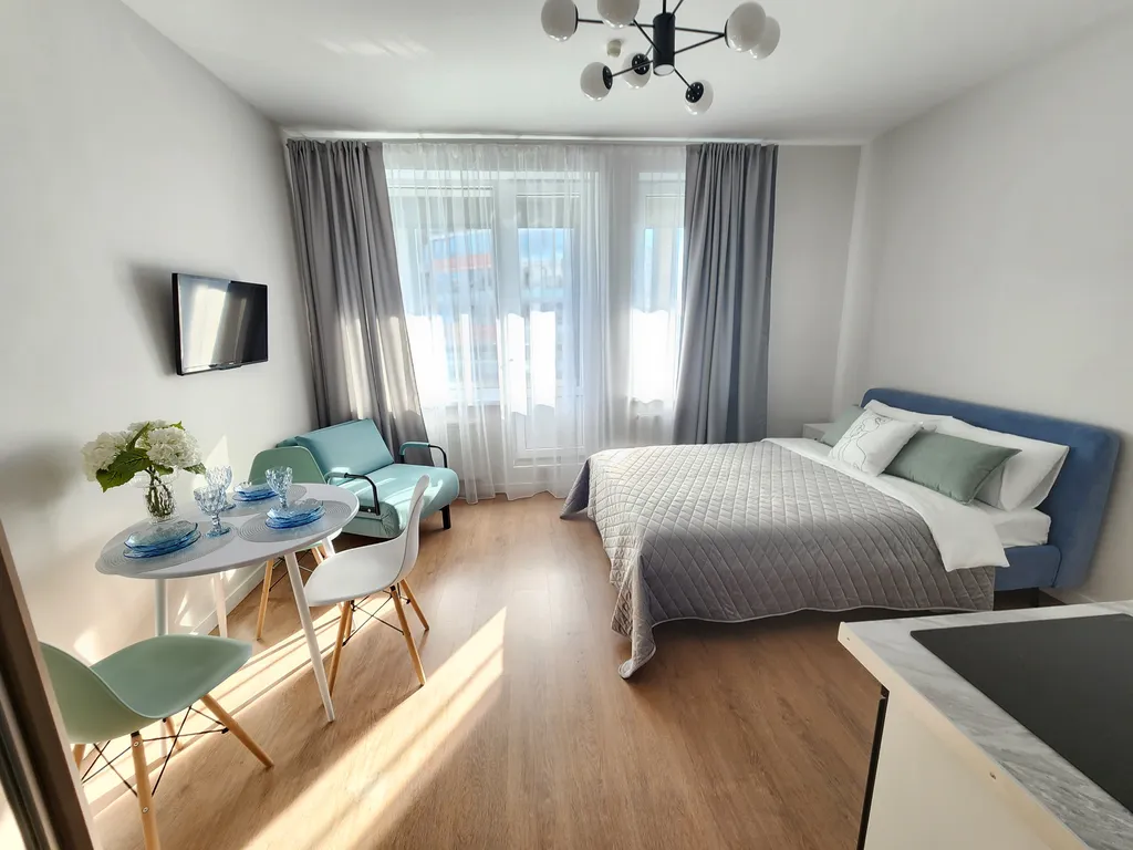 Квартира Уютная студия у Мега Парка — аренда посуточно в Кудрово