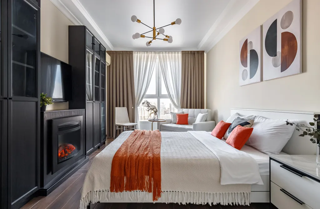 Квартира Квартира в центре города с камином — Краснодар