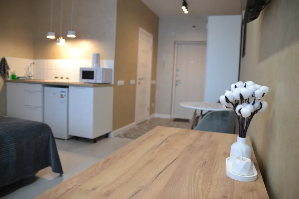 Уютная студия около ЖД вокзала