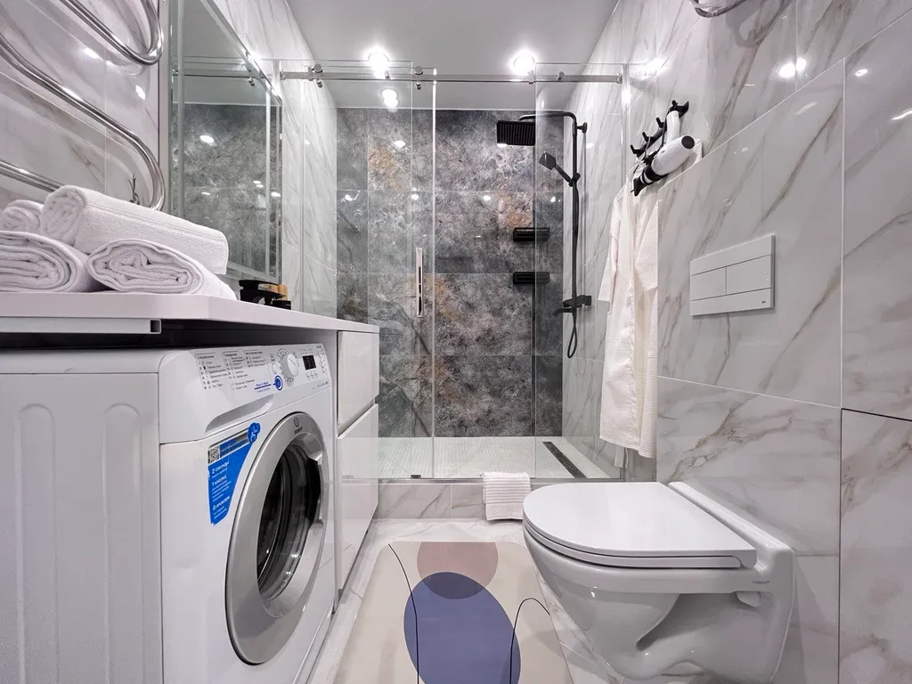 Квартира с видом на реку с террасы