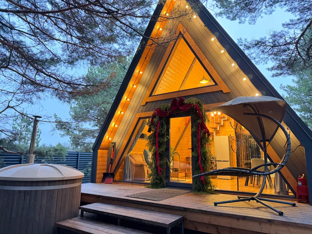 Коттедж Уютный дом а-фрейм — аренда посуточно в Заречье