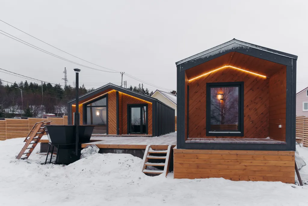 Дом с видом на озеро