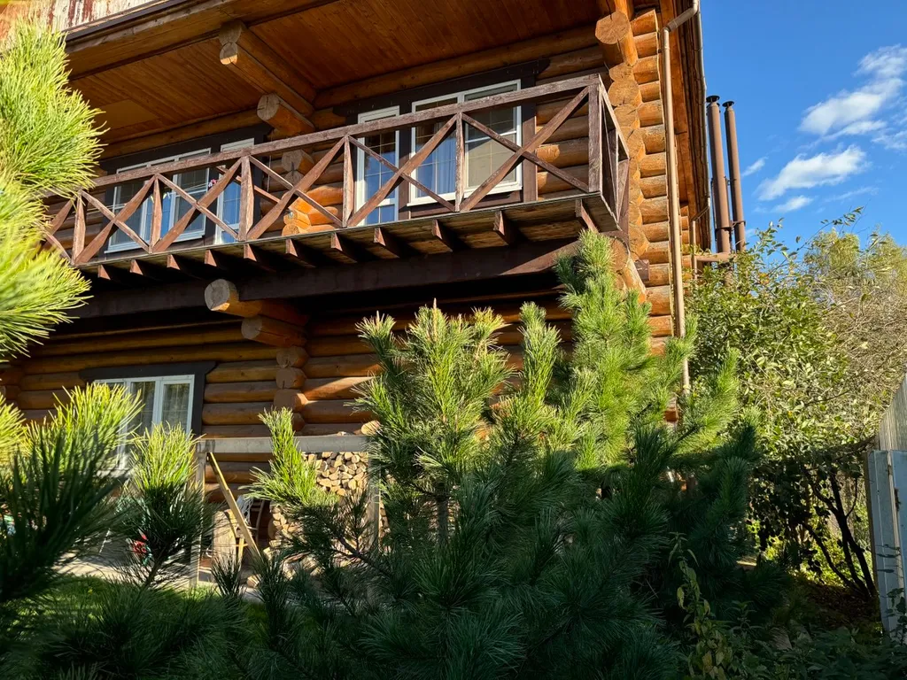 Большой дом с русской баней на дровах и чаном в Зелёном городе