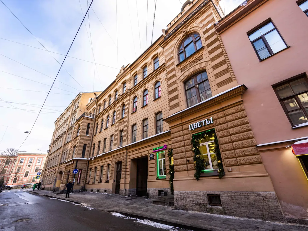 Квартира Квартира Студия в тихом дворе у Московского вокзала — Санкт-Петербург