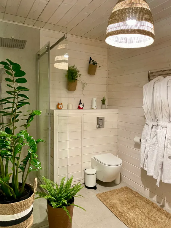 Уютный Cube House с видом на Волгу