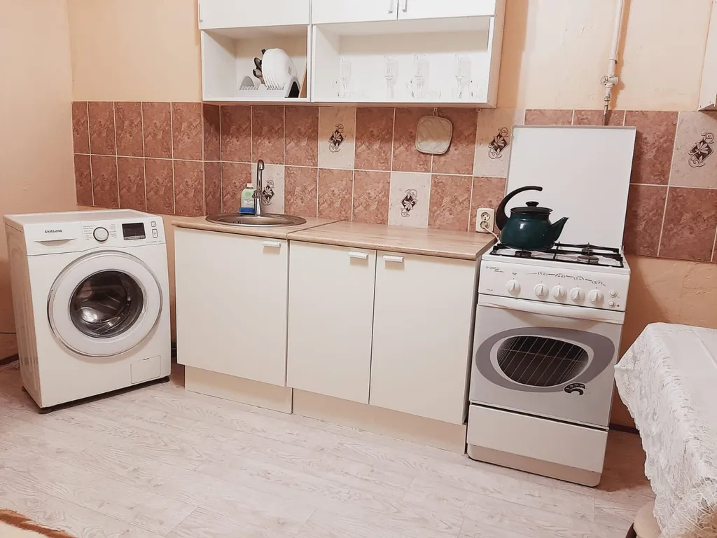 Уютная квартира с электроводонагревателемв в тихом районе