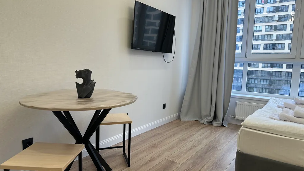 Квартира Квартира Студия с панорамным видом на реку Кубань и на Кавказский хребет — Краснодар