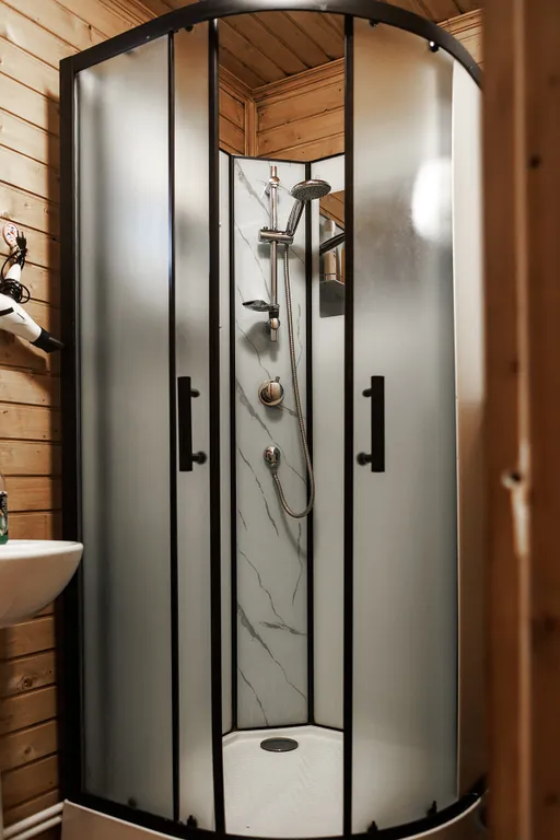 Дом на берегу пруда для шести человек