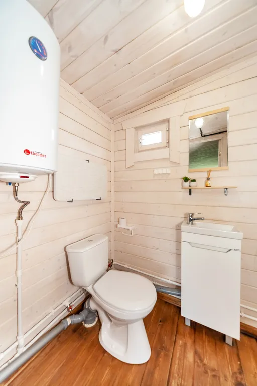 Домик на двоих с панорамным окном №2