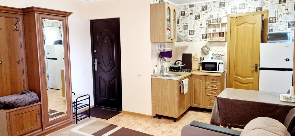 Студия с балконом