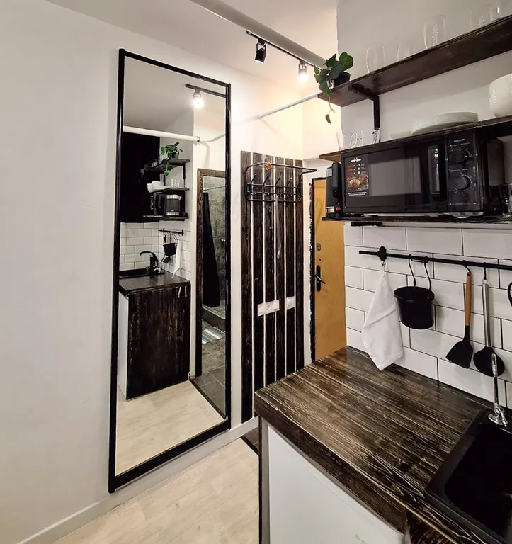 Студия с кухонной зоной. Кофемашина, wi-fi, бесконтактное заселение