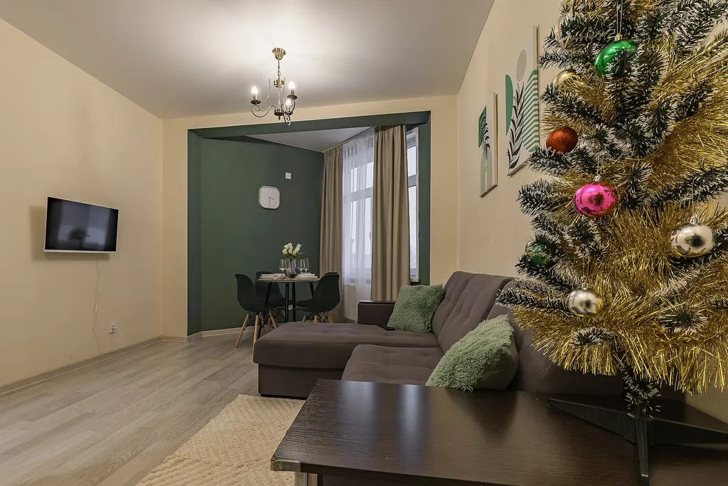 Квартира с дизайнерским ремонтом