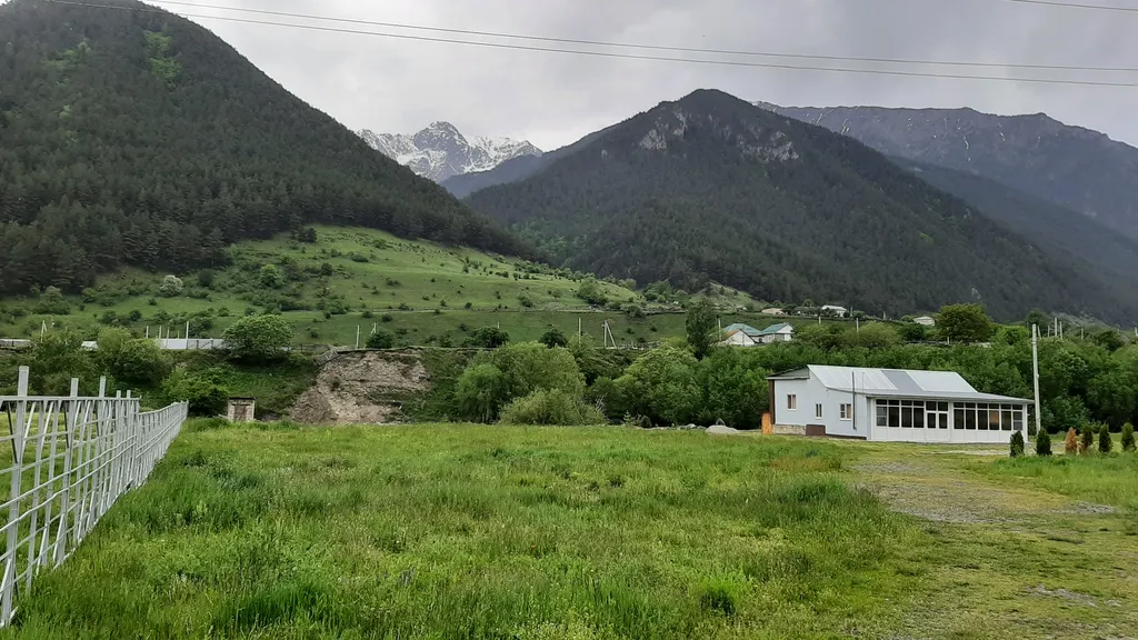 Дом у реки Теберда