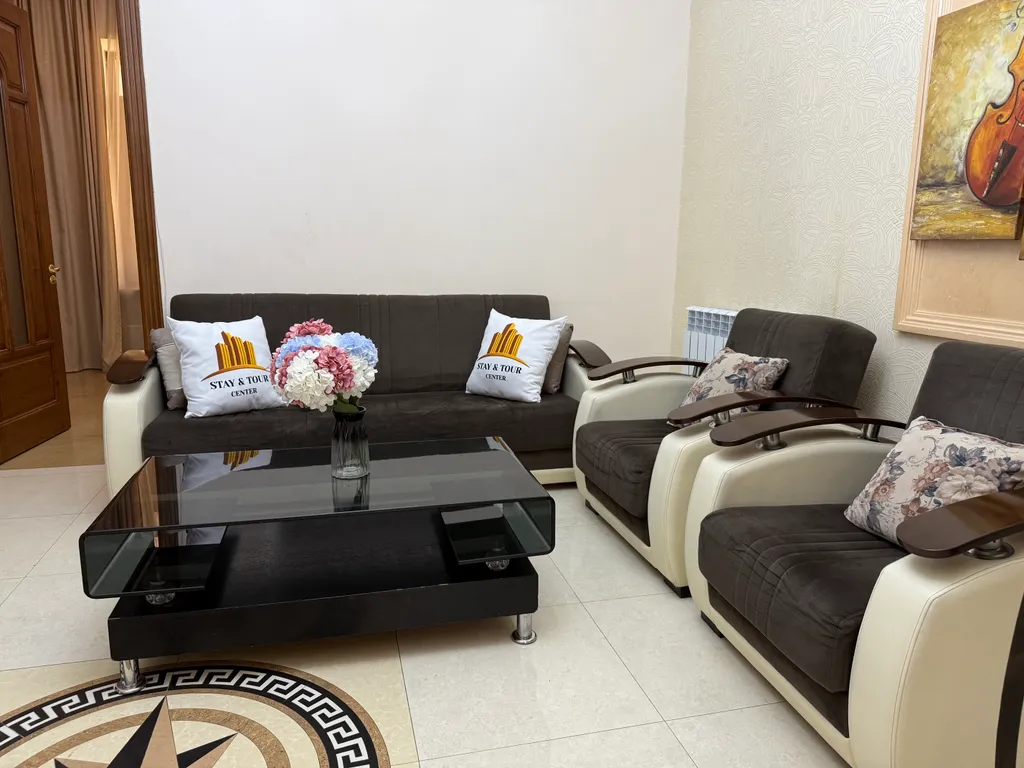 Уютная трёхкомнатная квартира в самом центре Еревана