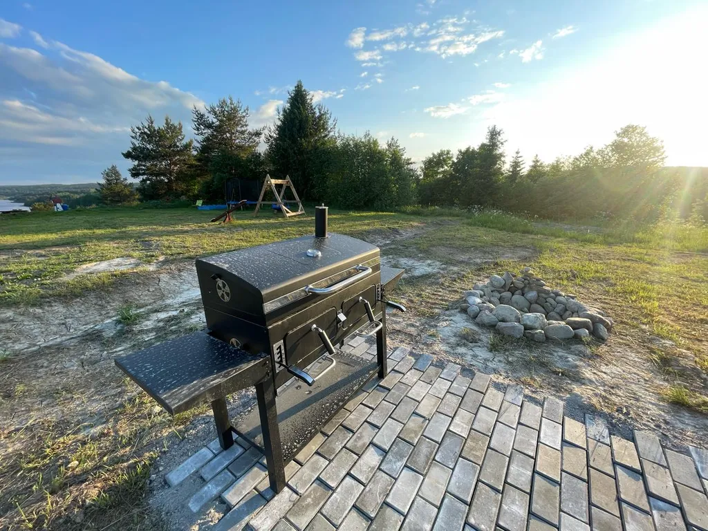 Уютный домик с чаном в тихом местечке