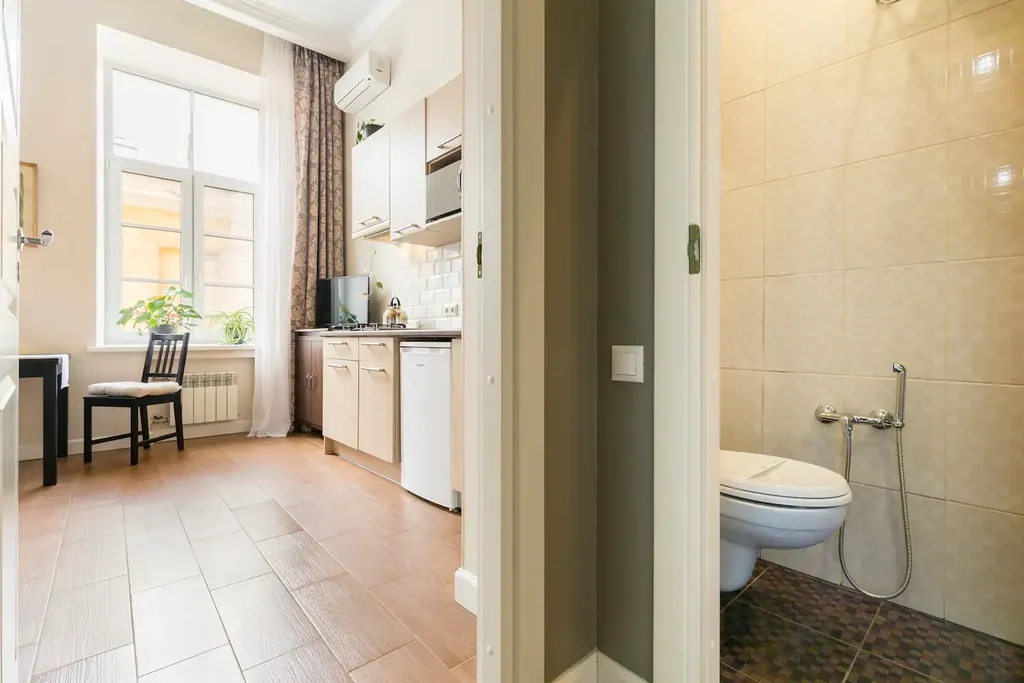 Квартира Квартира Уютная студия в центре Санкт-Петербурга — Санкт-Петербург