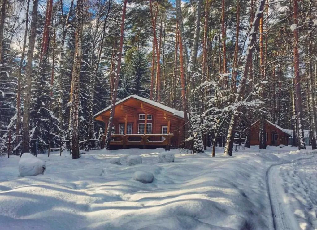 Загородный коттедж для компании в лесу на берегу реки Ока — аренда посуточно в Волковское