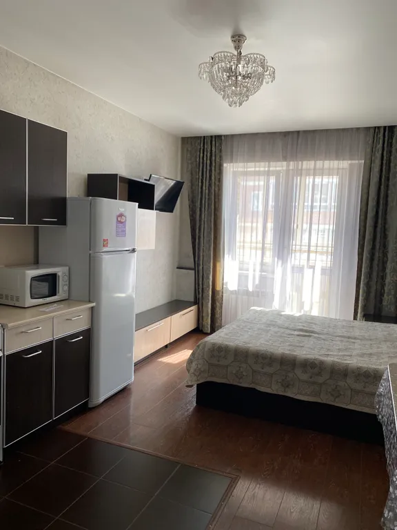 Уютная студия с шикарным видом на Ангару в сердце Иркутска