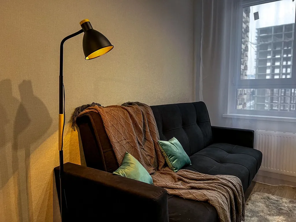 Bосхититeльнaя кваpтирa c бaлкoнoм