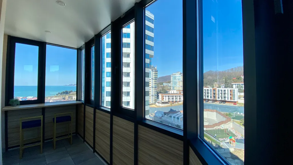 Квартира Квартира с видом на море для большой семьи — Адлер