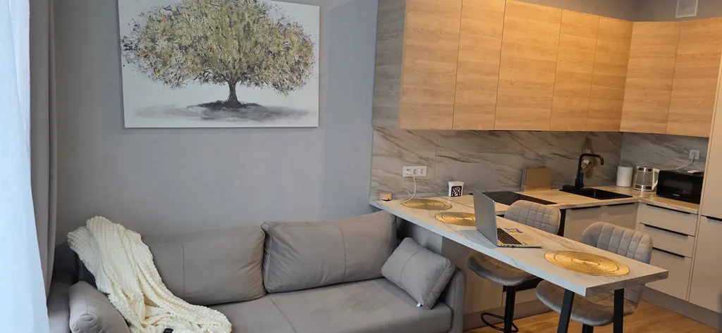 Утонченная евродвушка у Мещерского парка с видом на лес