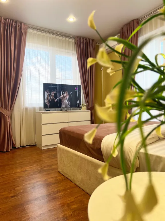 Уютная квартира в 10 минутах езды от центра в новом доме