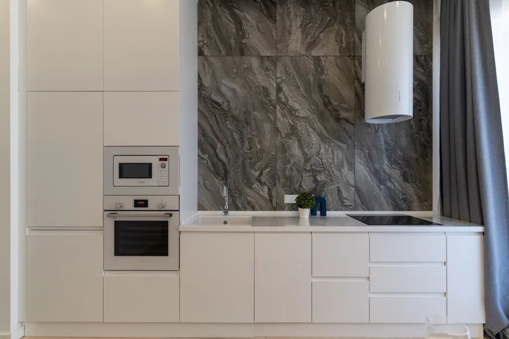 Двухэтажная квартира с мини-сауной и террасой на крыше