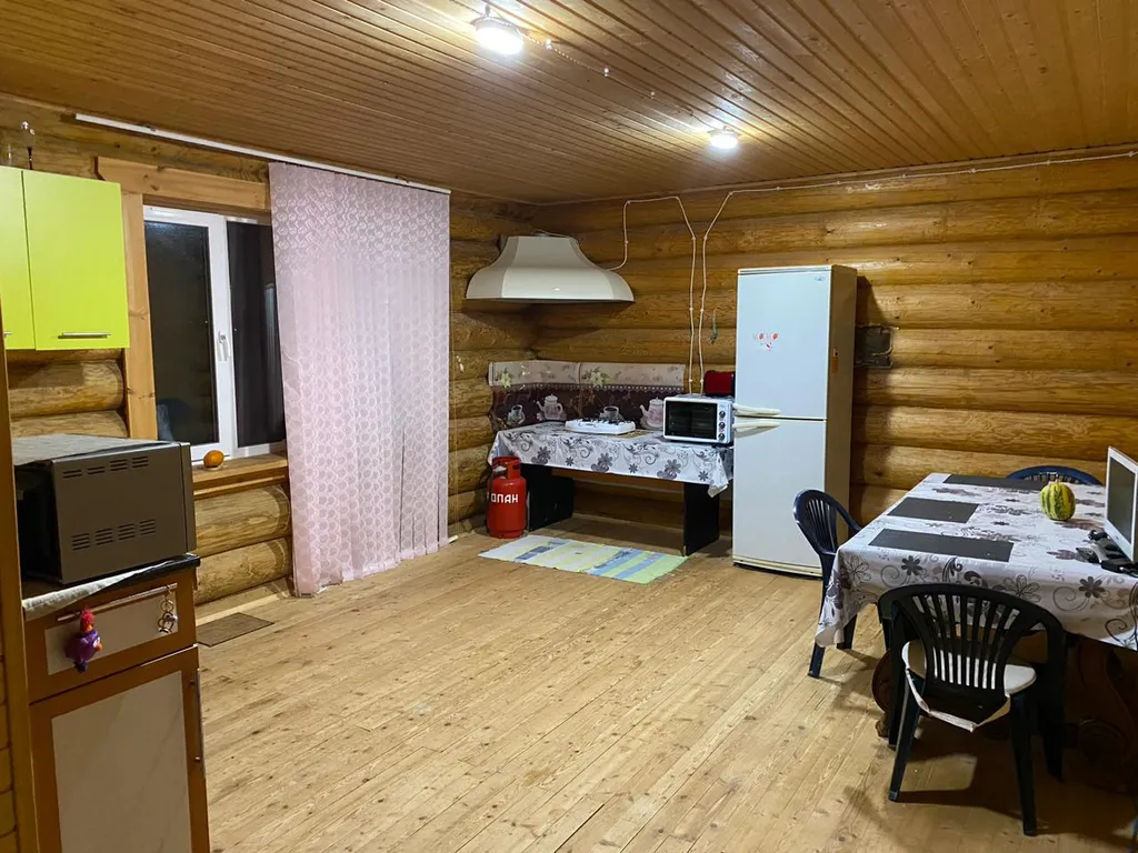 Зимний дом из бревна