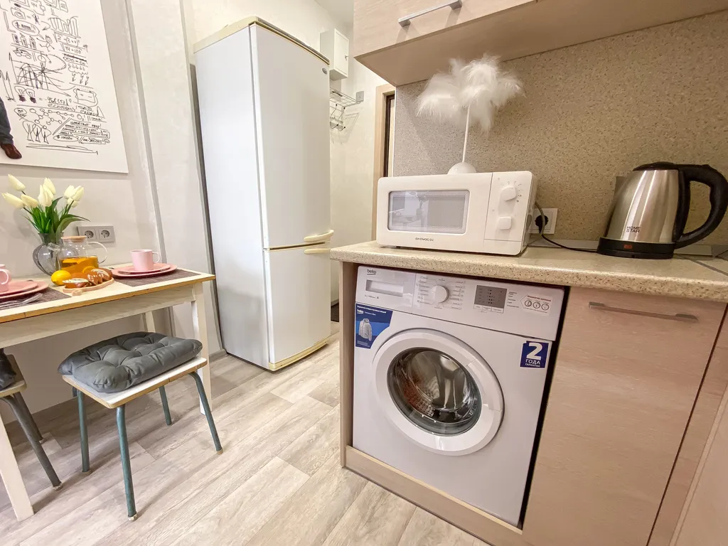 Светлая квартира с просторной лоджией