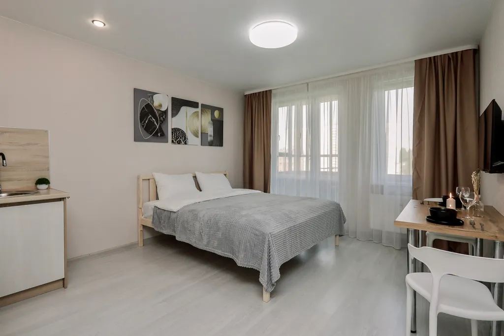 Уютная студия с евроремонтом