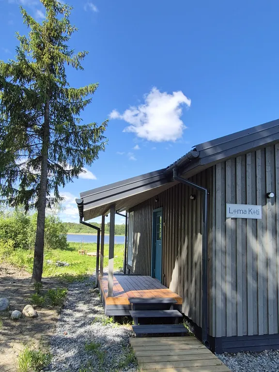 Дом на первой линии Ладожского озера