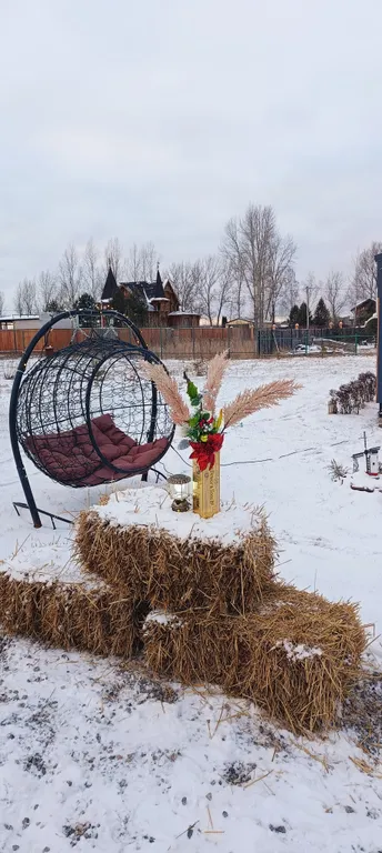 БарнОтдых с купелью, рядом лес и река